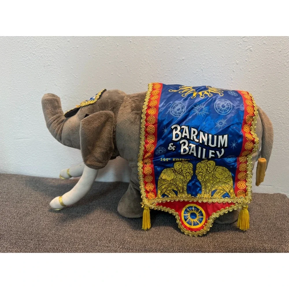 Ringling Bros. & Barnum & Bailey 144th Edition Circus Elephant Stuffed Plush Toy